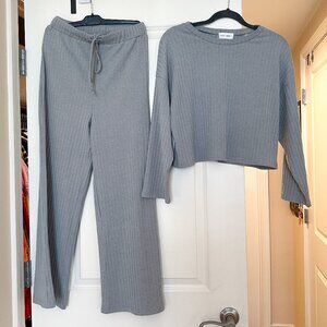 Luca + Grae Slate Blue Lounge Set